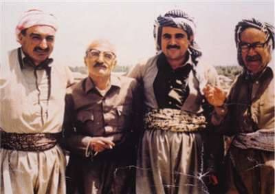 ده‌سته‌ چه‌پ شه‌هید فرانسۆ هه‌ریری له‌گهله‌گه‌ڵ ژماره‌یه‌ك له‌ هاوڕێیانی